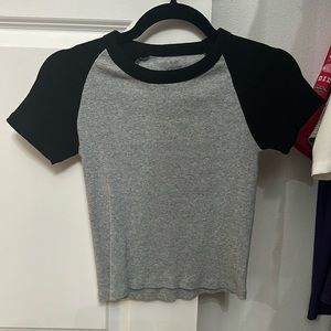 John Galt / Brandy Melville cropped tee